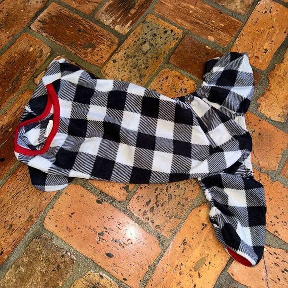 Target Pet Pajamas Buffalo Plaid Check Fleece - Picture 1 of 3